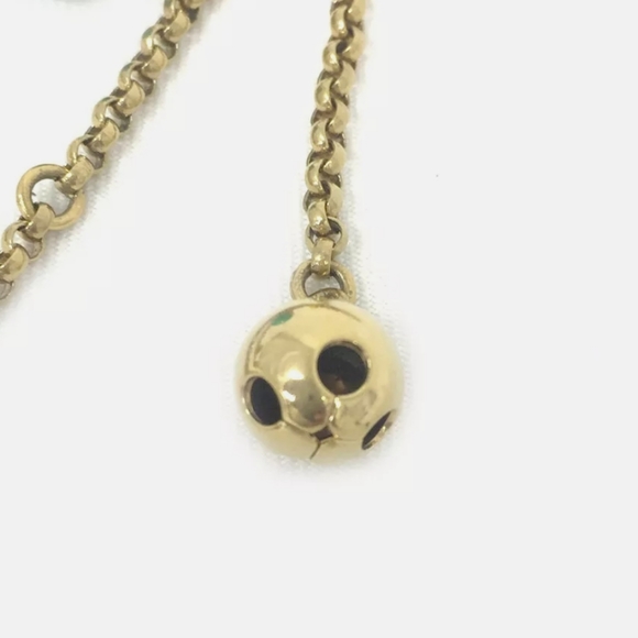 LOUIS VUITTON MONOGRAM PORTE CLES GRELOTS KEY RING CHARM/90448 - Picture 5 of 9